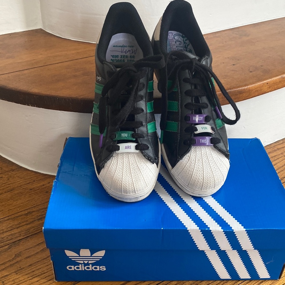 Superstar w Abby Dahlkempe Adidas kicks
